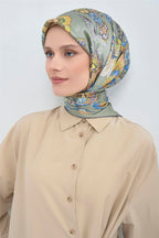 Armine 2026 İlkbahar Yaz Saf İpek Sura Eşarp 9523D 83