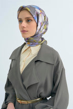 Armine 2026 İlkbahar Yaz Saf İpek Sura Eşarp 9524D 33