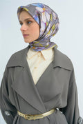 Armine 2026 İlkbahar Yaz Saf İpek Sura Eşarp 9524D 33
