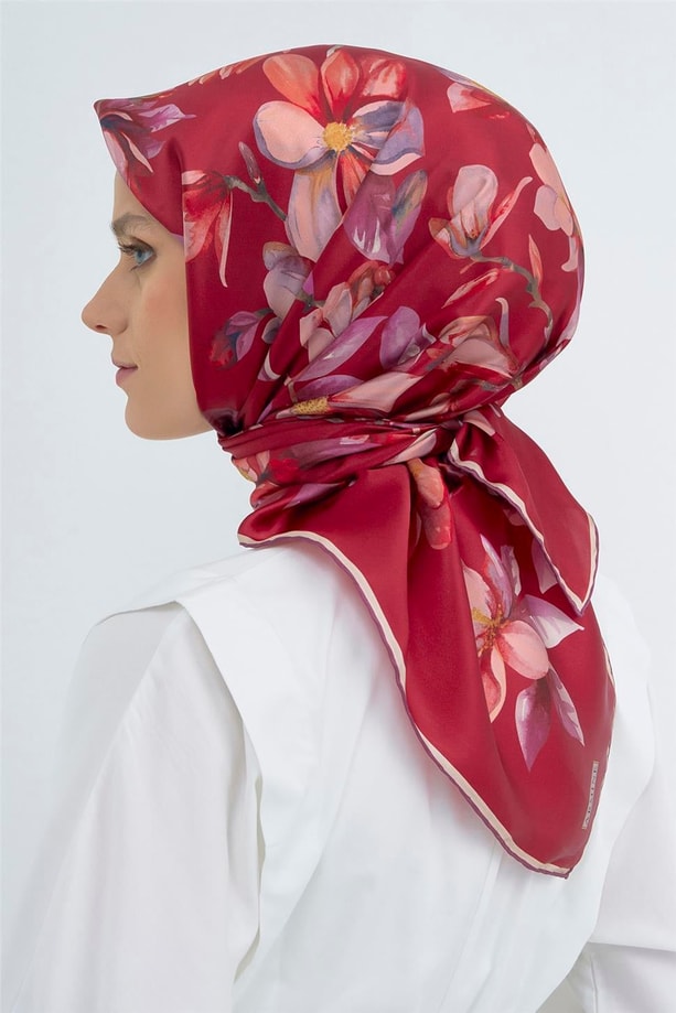 Armine Saf İpek Sura Eşarp 9524D 34