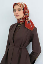 Armine 2026 İlkbahar Yaz Saf İpek Sura Eşarp 9524D 56