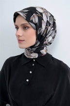 Armine 2026 İlkbahar Yaz Saf İpek Twill Eşarp 9524D 05