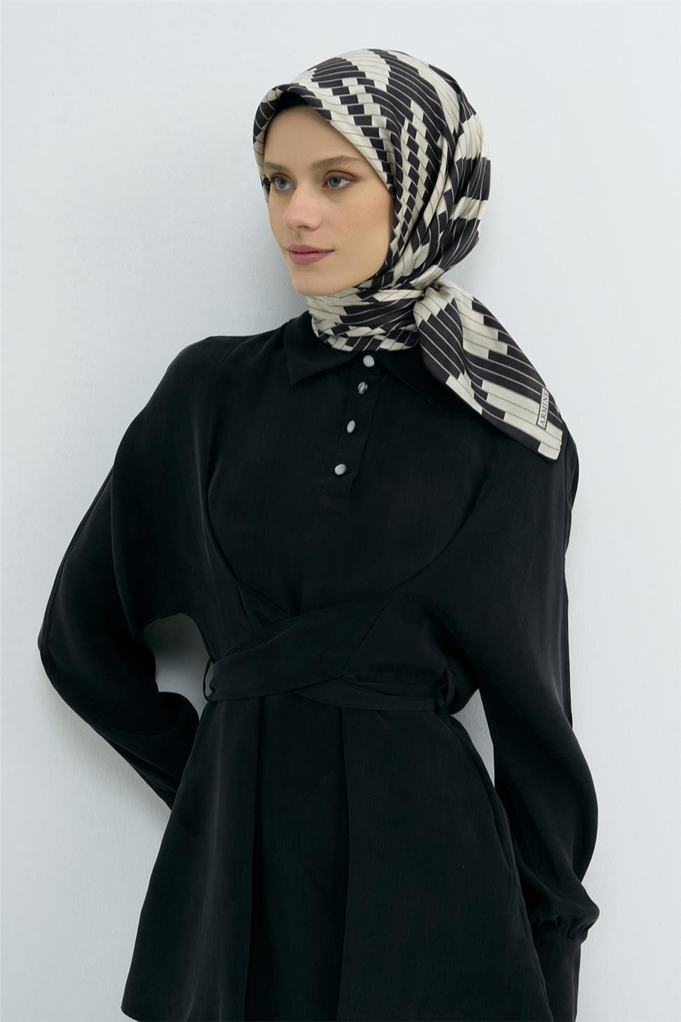 Armine 2026 İlkbahar Yaz Saf İpek Sura Eşarp 9525D 65