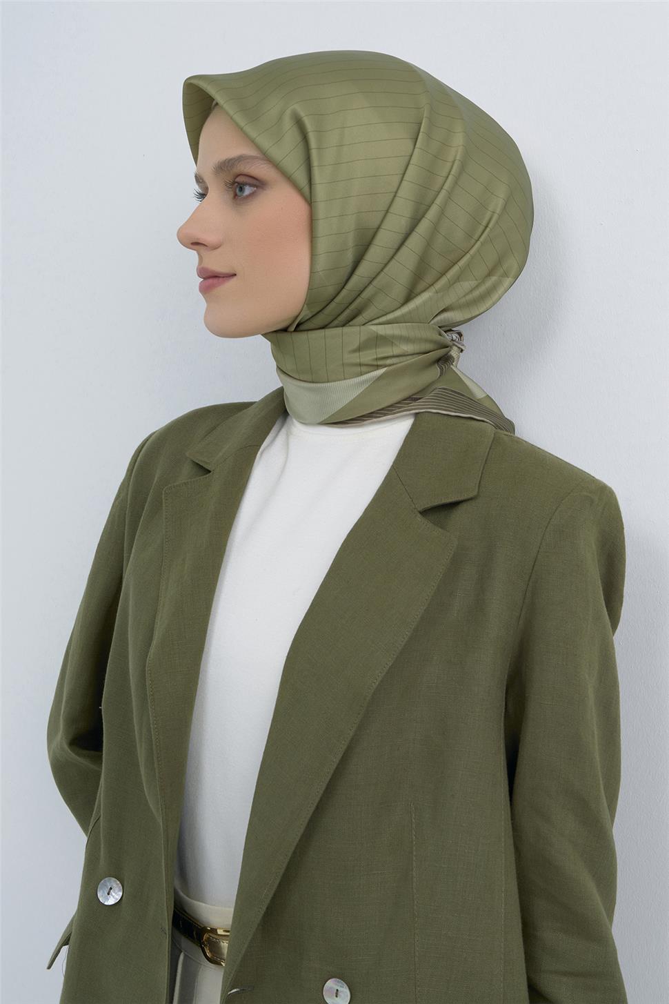 Armine 2026 İlkbahar Yaz Saf İpek Sura Eşarp 9526D 36