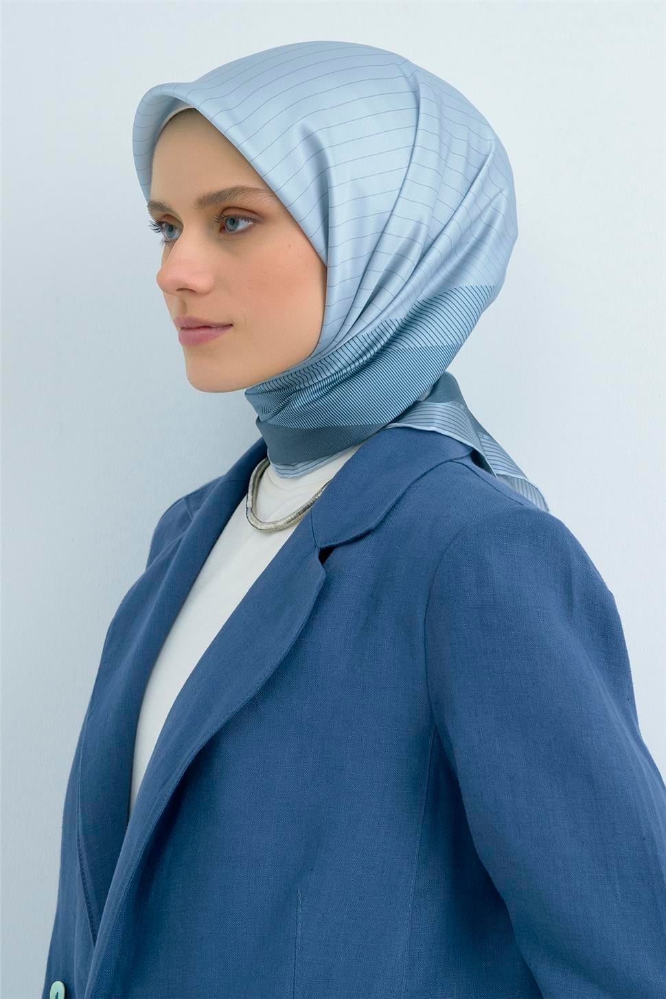 Armine 2026 İlkbahar Yaz Saf İpek Sura Eşarp 9526D 37
