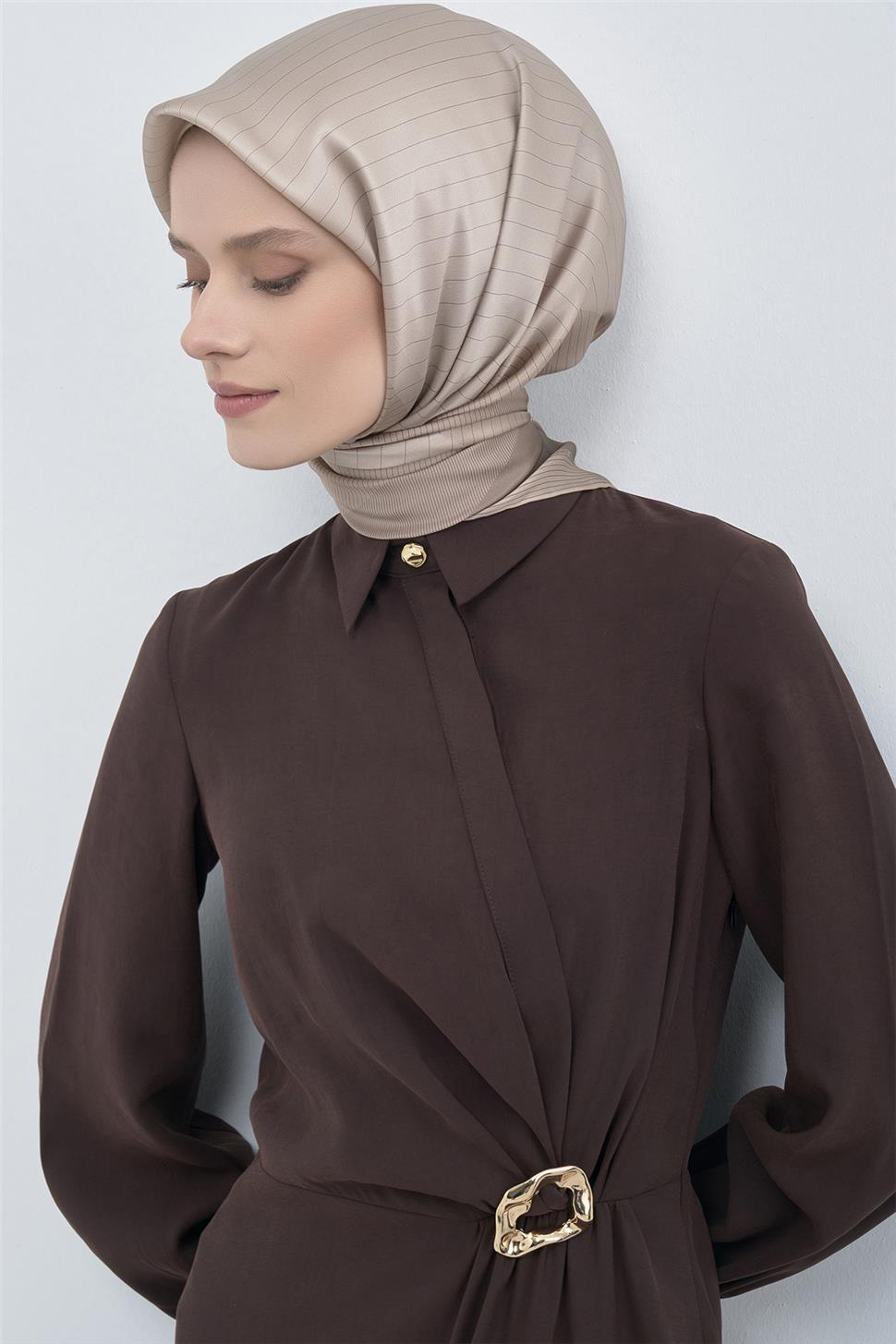 Armine 2026 İlkbahar Yaz Saf İpek Sura Eşarp 9526D 82