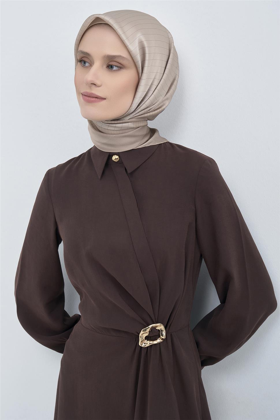 Armine 2026 İlkbahar Yaz Saf İpek Sura Eşarp 9526D 82