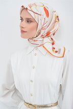 Armine 2026 İlkbahar Yaz Saf İpek Sura Eşarp 9527D 09