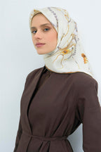 Armine 2026 İlkbahar Yaz Saf İpek Sura Eşarp 9527D 84