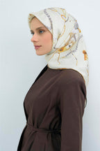 Armine 2026 İlkbahar Yaz Saf İpek Sura Eşarp 9527D 84
