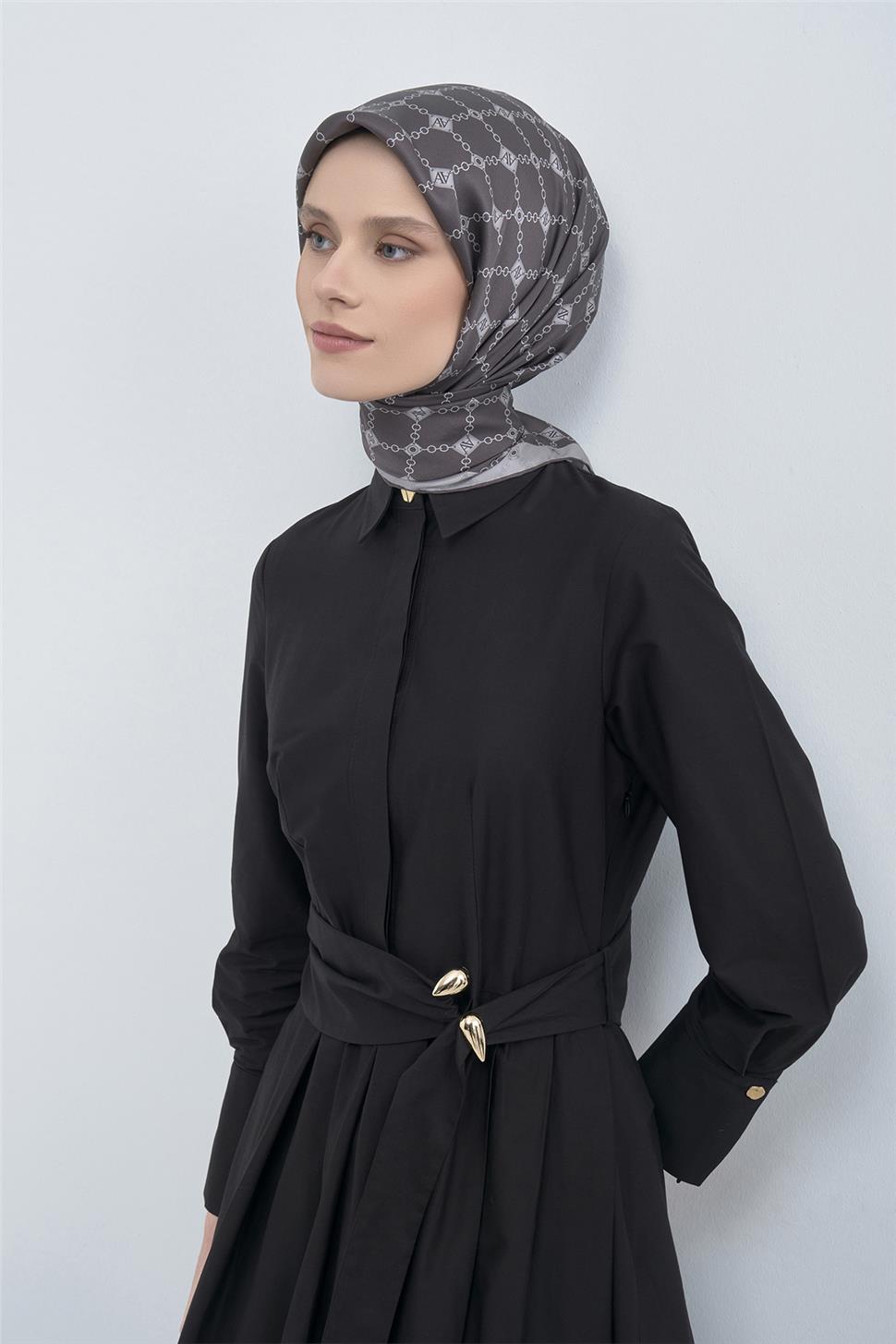 Armine 2026 İlkbahar Yaz Saf İpek Sura Eşarp 9530D 07