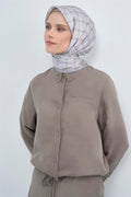 Armine 2026 İlkbahar Yaz Saf İpek Twill Eşarp 9530D 08