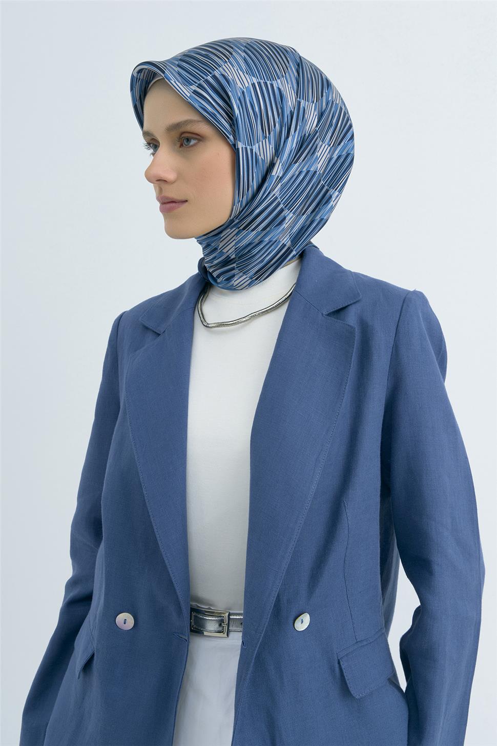 Armine 2026 İlkbahar Yaz Saf İpek Sura Eşarp 9533D 87