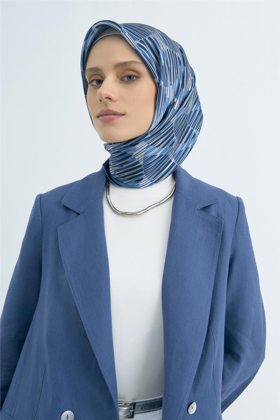 Armine 2026 İlkbahar Yaz Saf İpek Sura Eşarp 9533D 87