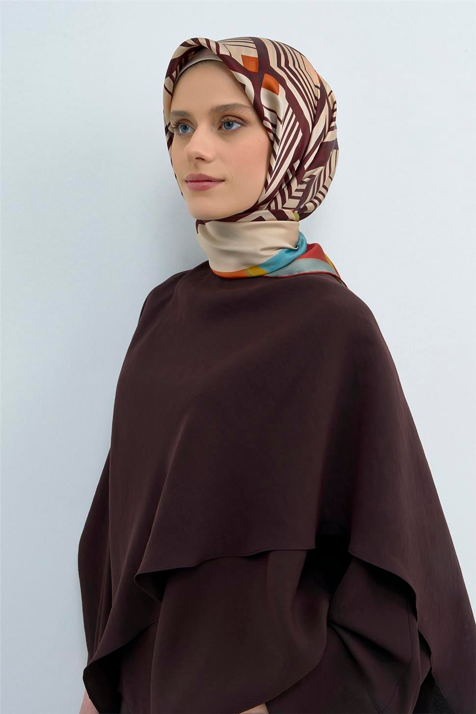 Armine 2026 İlkbahar Yaz Saf İpek Sura Eşarp 9534D 52