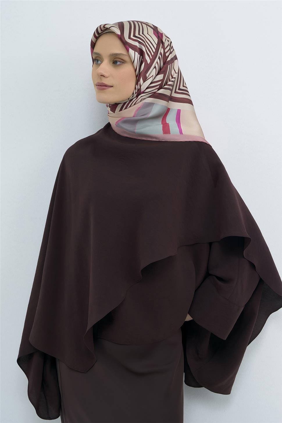 Armine 2026 İlkbahar Yaz Saf İpek Sura Eşarp 9534D 84