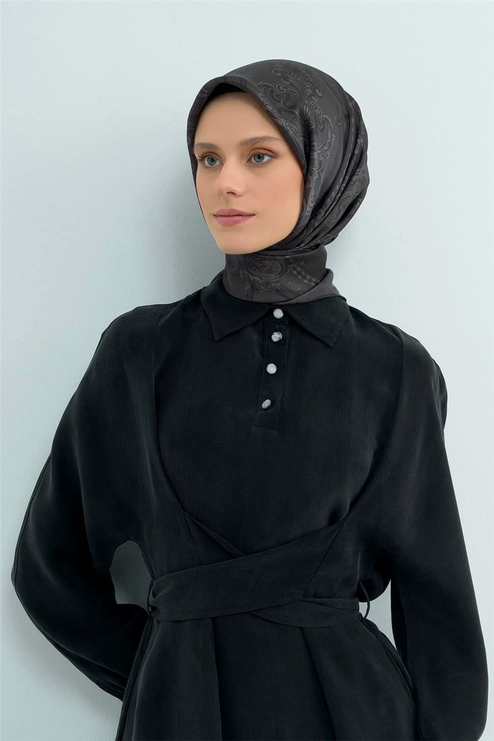 Armine 2026 İlkbahar Yaz Saf İpek Sura Eşarp 9537D 80