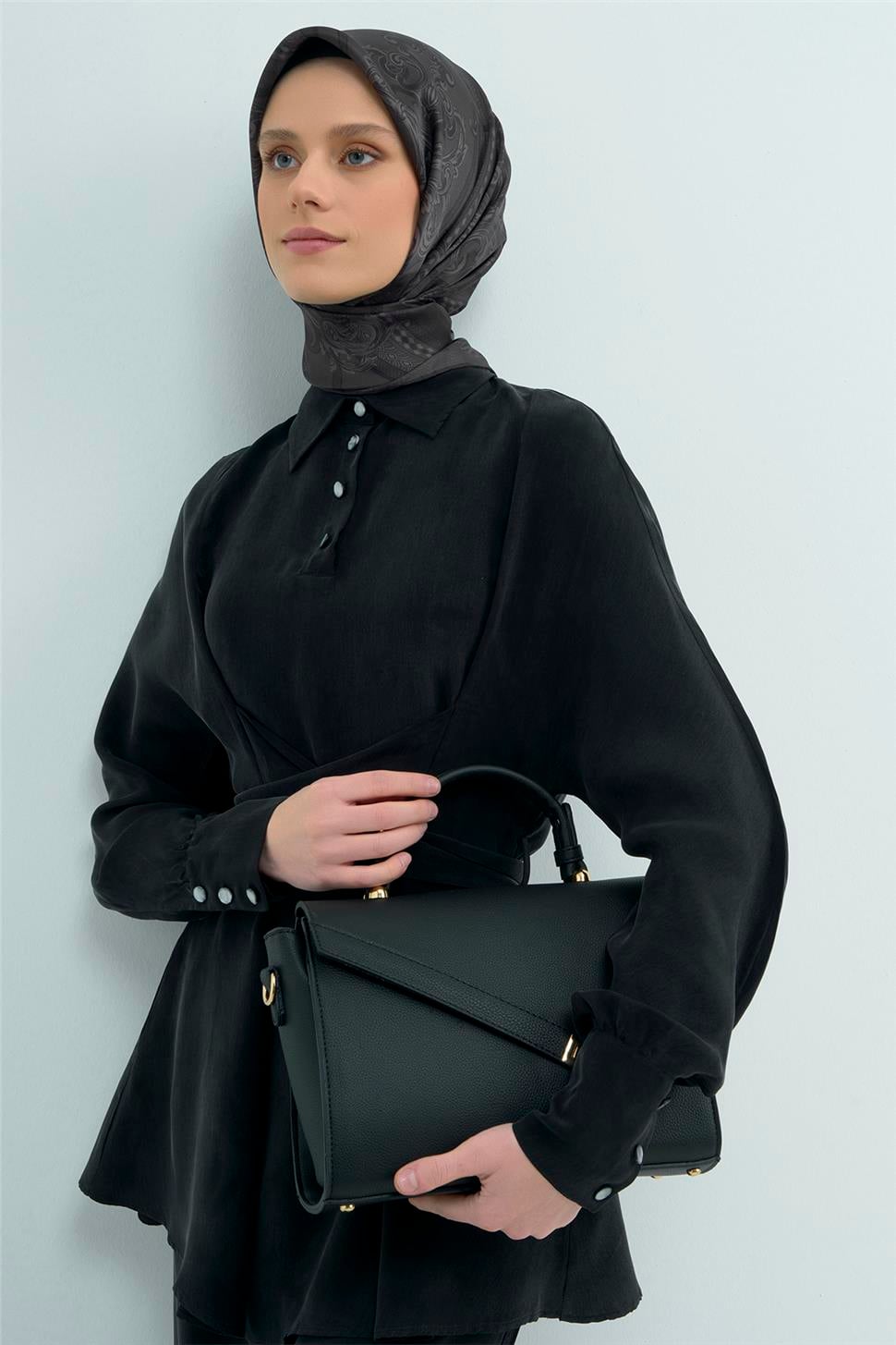Armine 2026 İlkbahar Yaz Saf İpek Sura Eşarp 9537D 80
