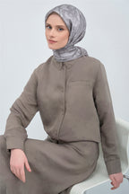 Armine 2026 İlkbahar Yaz Saf İpek Sura Eşarp 9537D 81