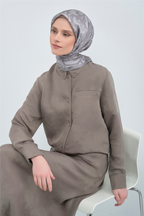 Armine 2026 İlkbahar Yaz Saf İpek Sura Eşarp 9537D 81
