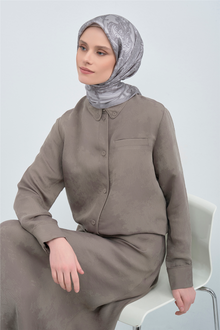 Armine 2026 İlkbahar Yaz Saf İpek Sura Eşarp 9537D 81