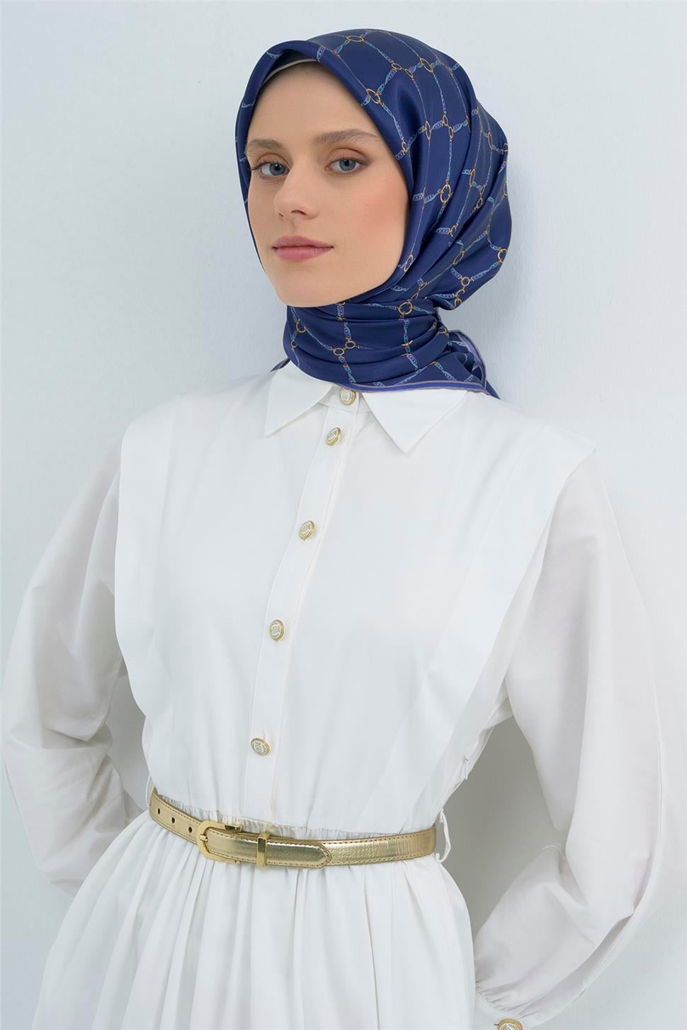 Armine 2026 İlkbahar Yaz Saf İpek Sura Eşarp 9538D 34