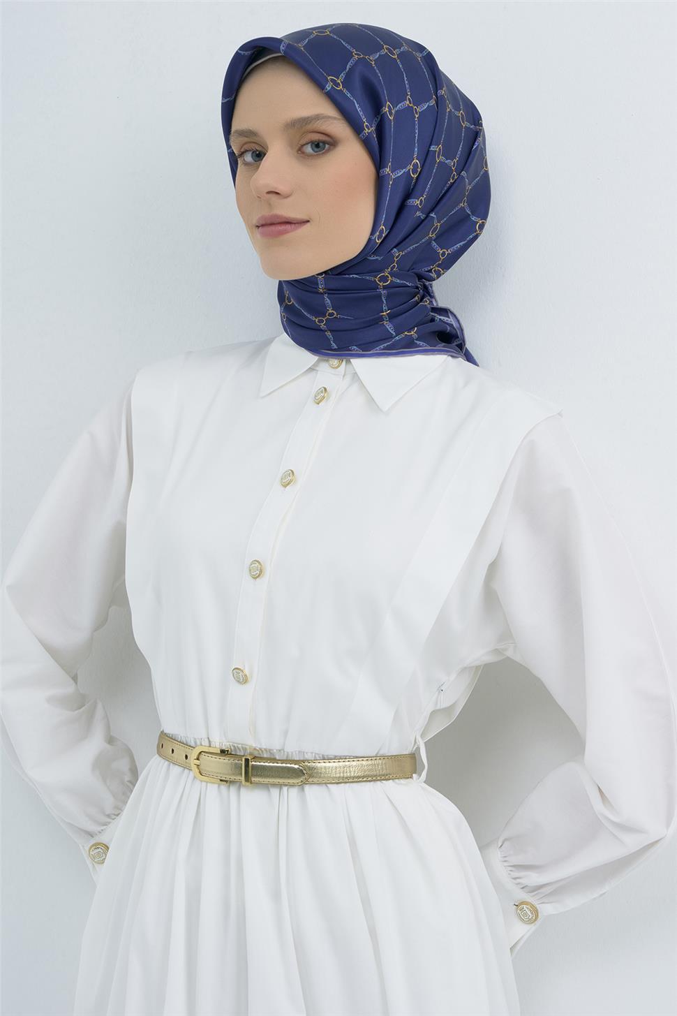 Armine 2026 İlkbahar Yaz Saf İpek Sura Eşarp 9538D 34