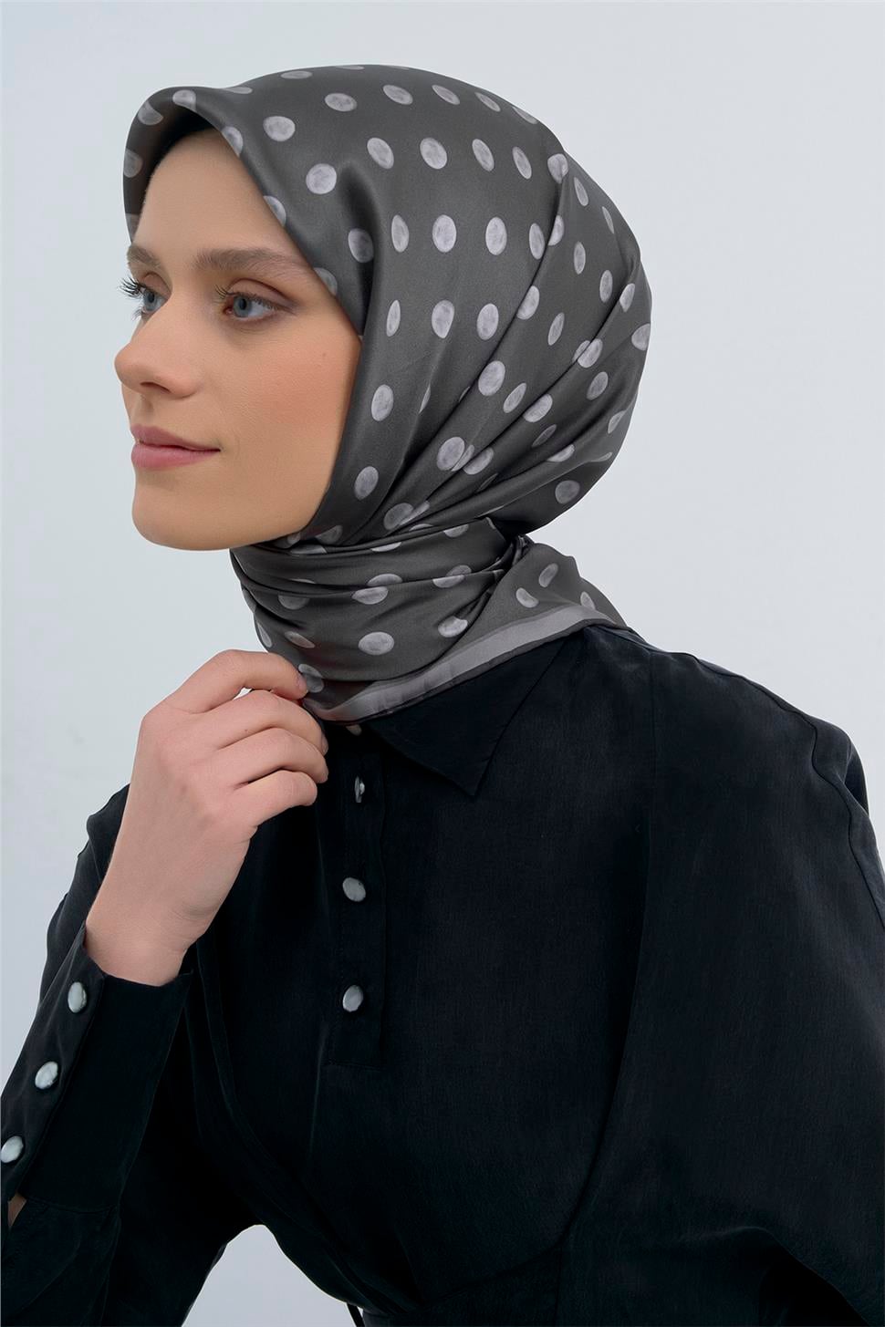 Armine 2026 İlkbahar Yaz Saf İpek Sura Eşarp 9544D 52