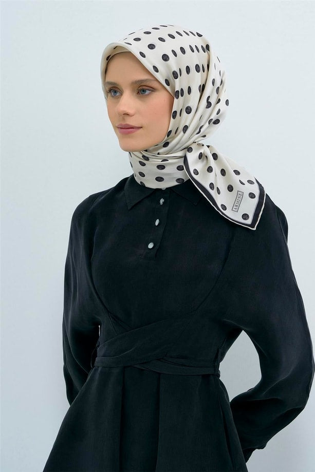 Armine Saf İpek Sura Eşarp 9544D 80