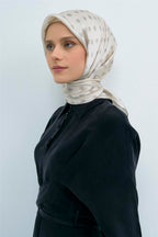 Armine 2026 İlkbahar Yaz Saf İpek Sura Eşarp 9544D 85