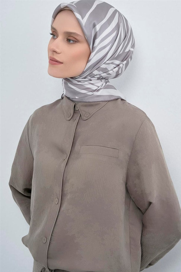 Armine Saf İpek Sura Eşarp 9550D 31