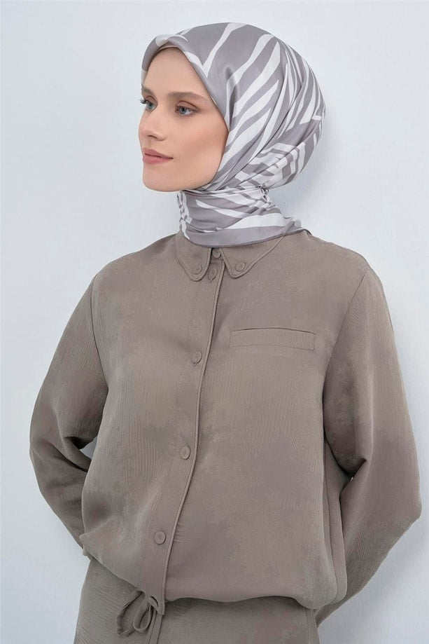 Armine Saf İpek Sura Eşarp 9550D 31