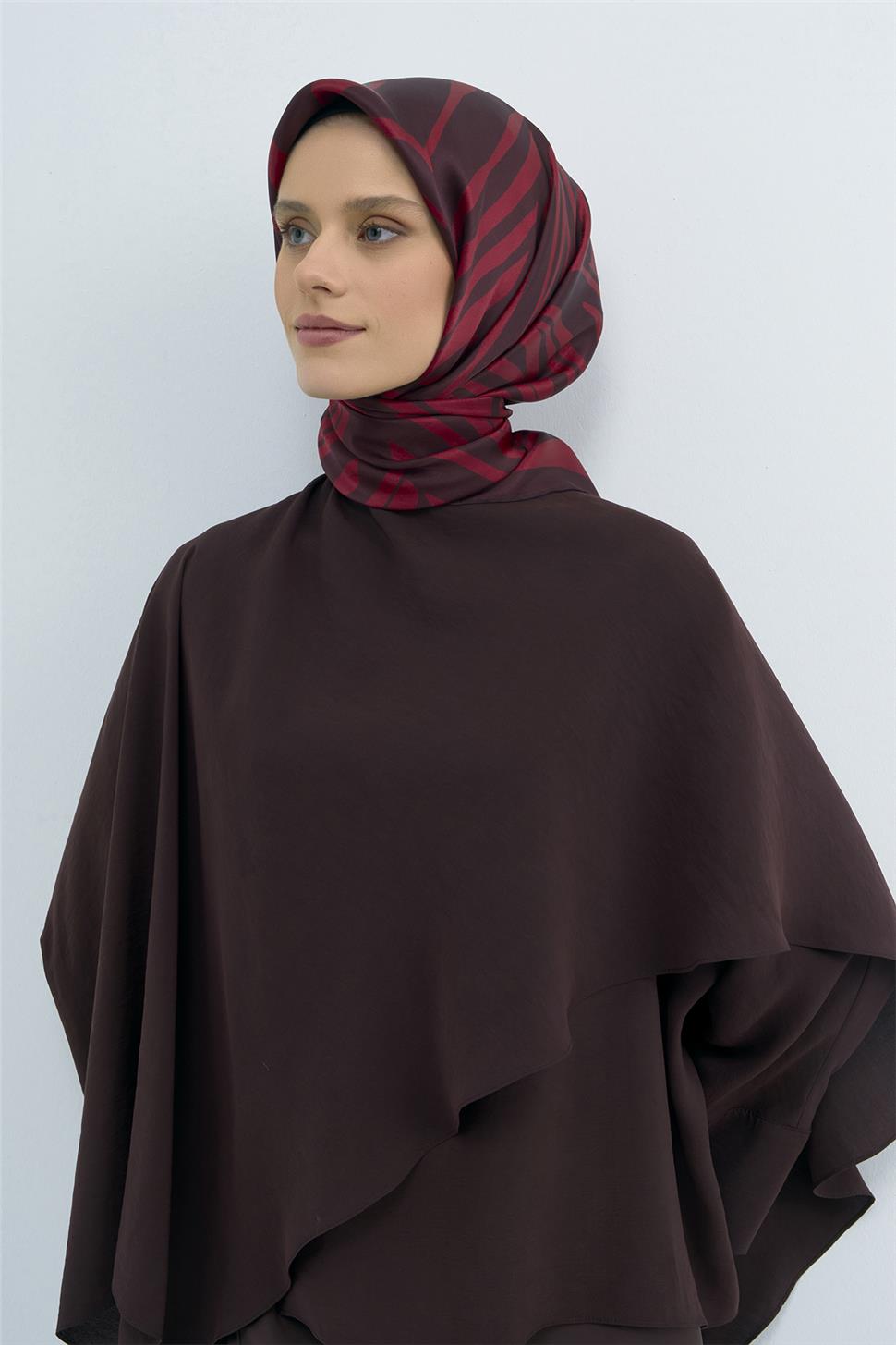 Armine 2026 İlkbahar Yaz Saf İpek Sura Eşarp 9550D 36