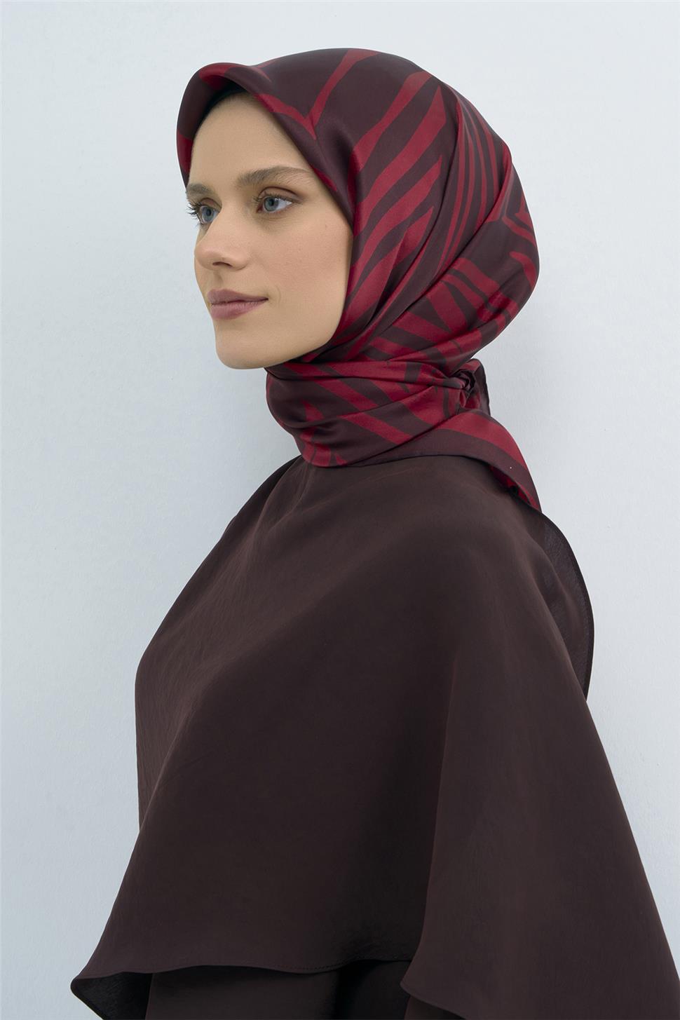 Armine 2026 İlkbahar Yaz Saf İpek Sura Eşarp 9550D 36