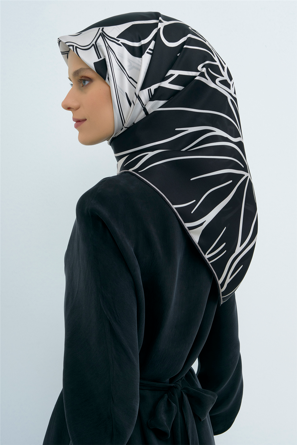 Armine 2026 İlkbahar Yaz Saf İpek Sura Eşarp 9553D 86