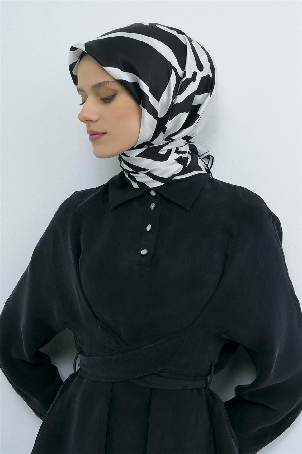 Armine 2026 İlkbahar Yaz Saf İpek Sura Eşarp 9554D 54