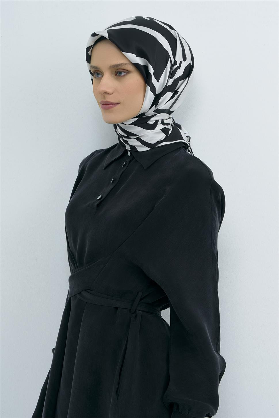 Armine 2026 İlkbahar Yaz Saf İpek Sura Eşarp 9554D 54