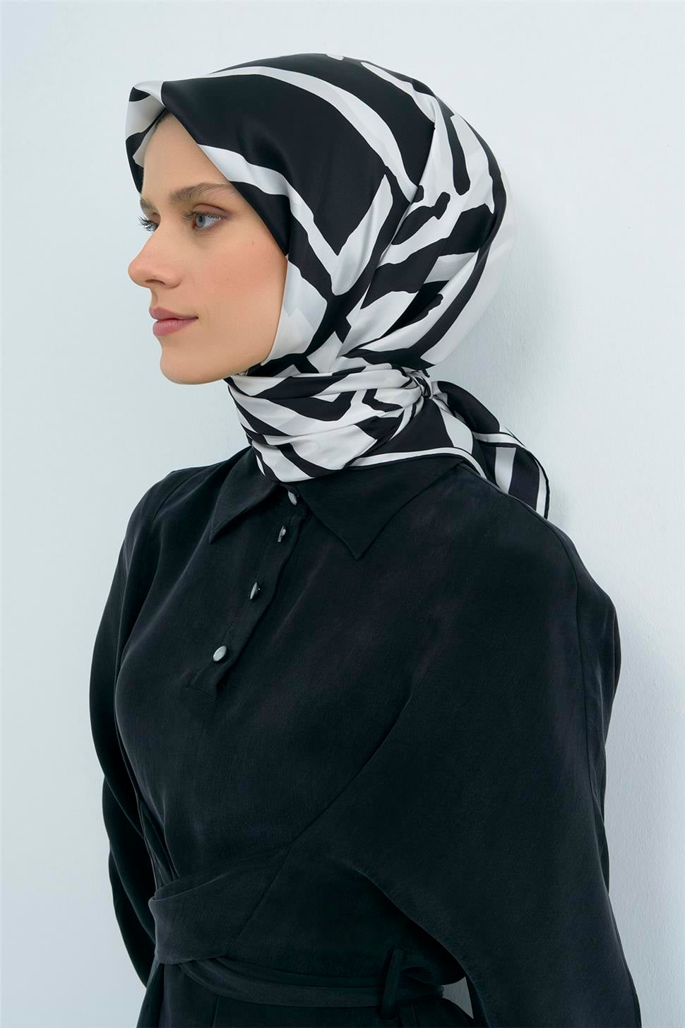 Armine 2026 İlkbahar Yaz Saf İpek Sura Eşarp 9554D 54