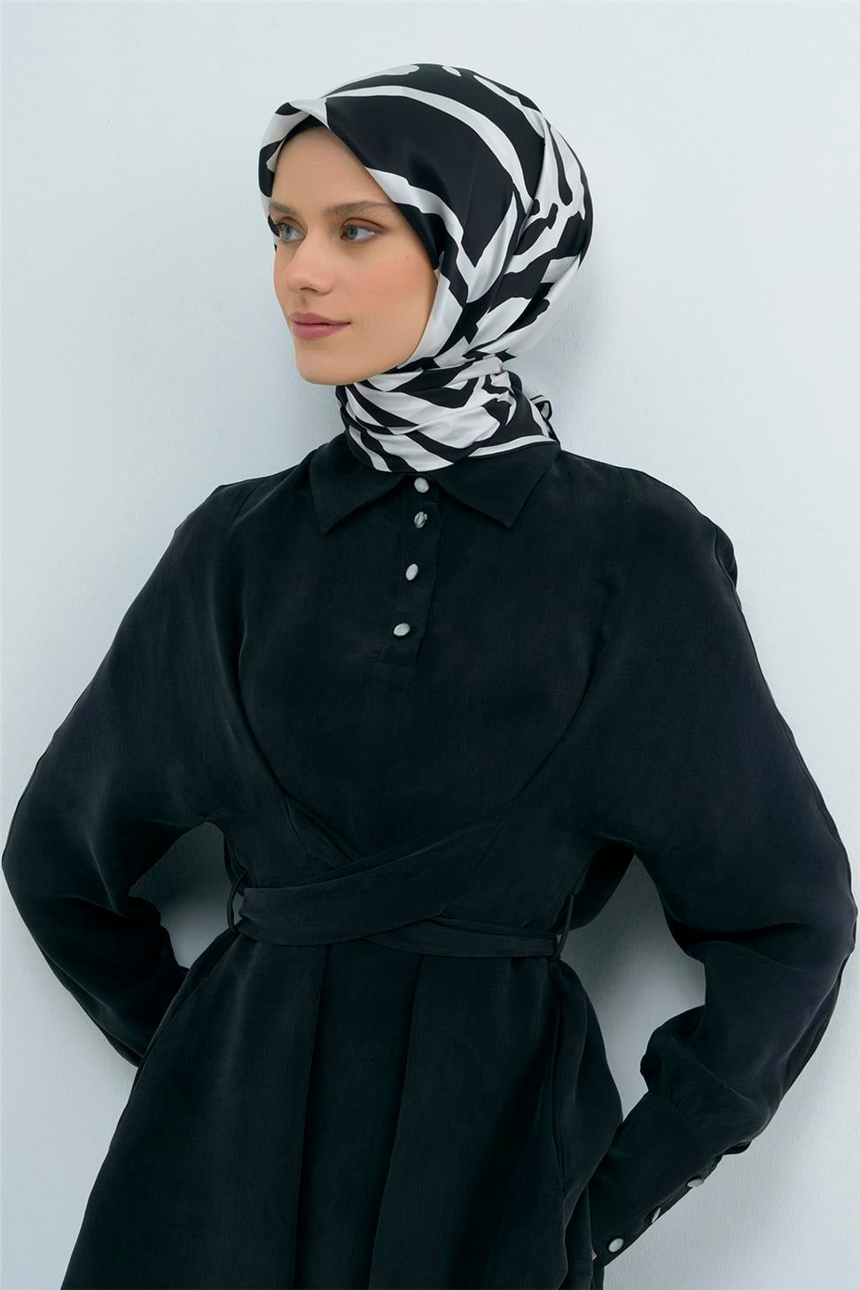 Armine 2026 İlkbahar Yaz Saf İpek Sura Eşarp 9554D 54