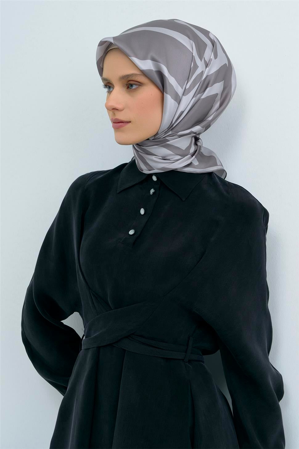 Armine 2026 İlkbahar Yaz Saf İpek Sura Eşarp 9554D 55