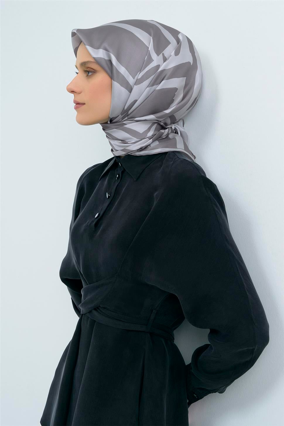 Armine 2026 İlkbahar Yaz Saf İpek Sura Eşarp 9554D 55