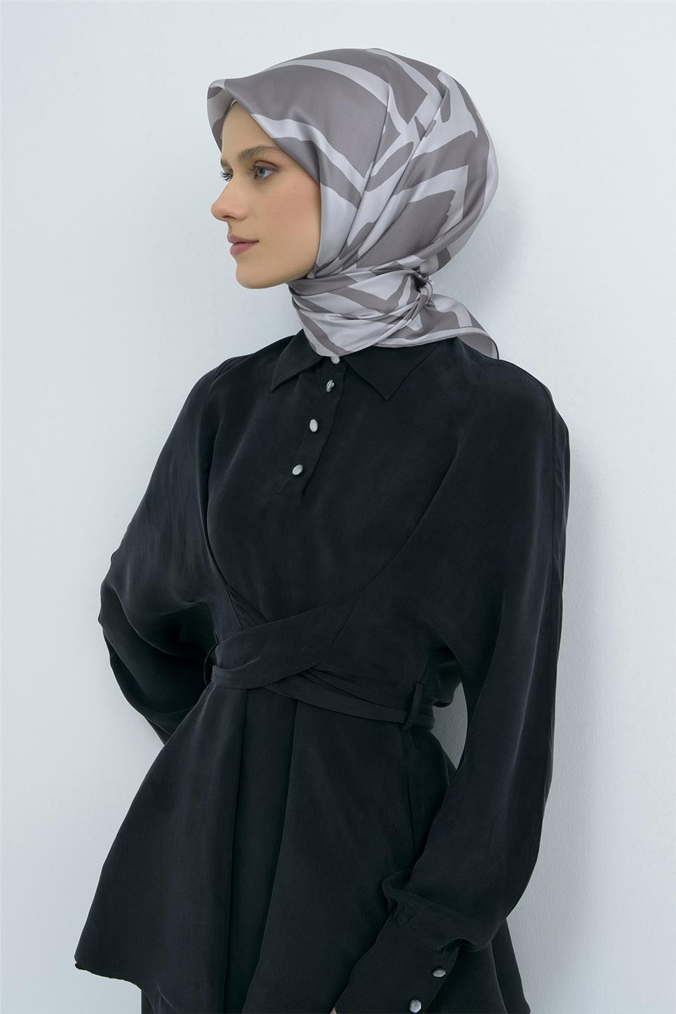Armine 2026 İlkbahar Yaz Saf İpek Sura Eşarp 9554D 55