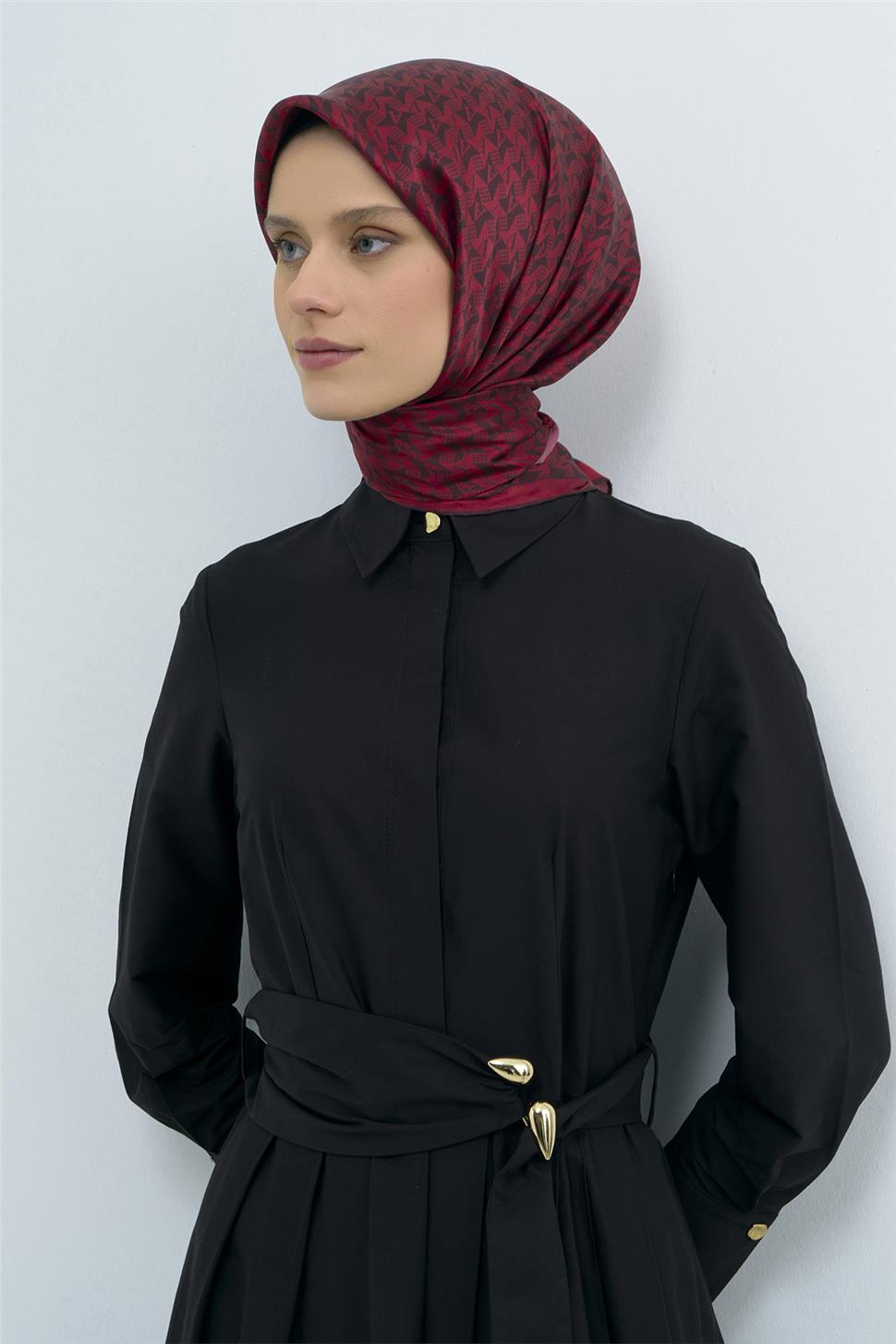 Armine 2026 İlkbahar Yaz Saf İpek Sura Eşarp 9556D 37