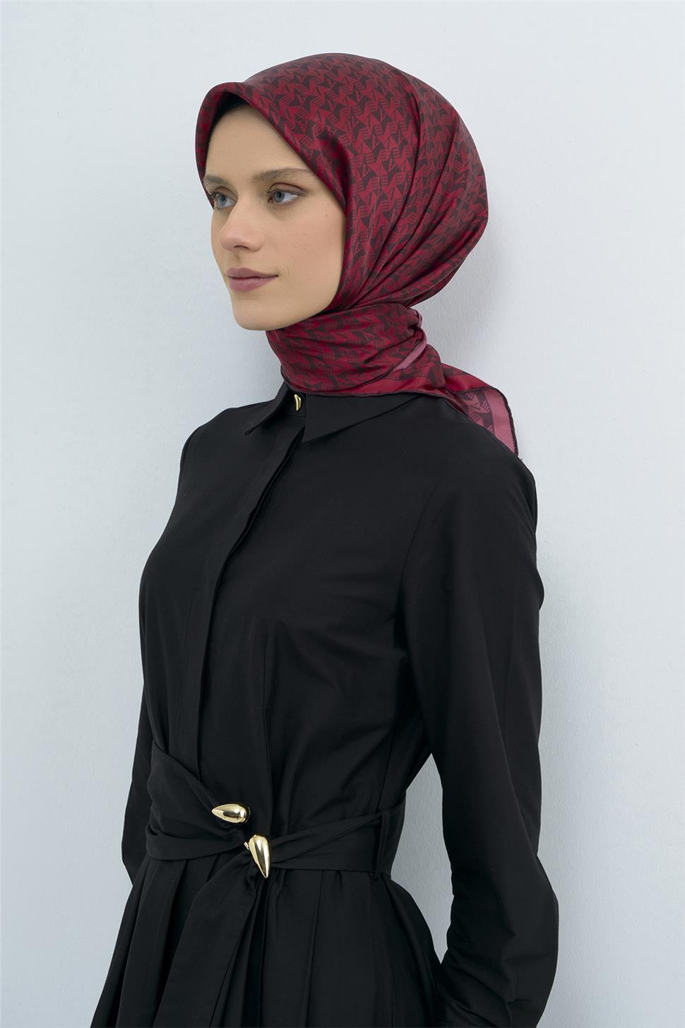 Armine 2026 İlkbahar Yaz Saf İpek Sura Eşarp 9556D 37